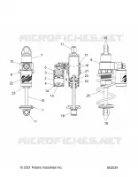 SUSPENSION, CHOQUE FRONTAL TRACK, VELOCITY