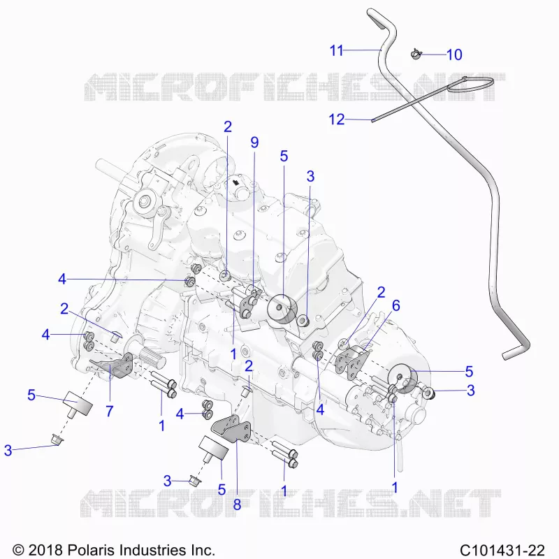 ENGINE, MOUNTING AND TRANSMISIÃ“N MOUNTING