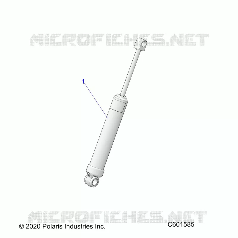 SUSPENSION, SHOCK TRASERO TRACK (7045495)