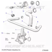 MOTOR, WATERPUMP AND BYPASS