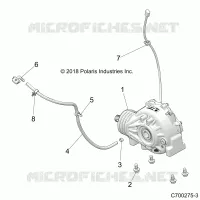 DRIVE TRAIN, FRONT MONTAJE DE ENGRANAJES