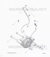 TREN, FRONT GEARCASE MOUNTING