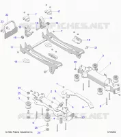 ASIENTO MOUNTING, FRONT