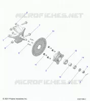 GOBIERNO, FRONT HUB AND SPINDLE