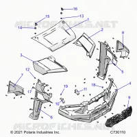 CAPUCHA, AND FRONT FENDERS