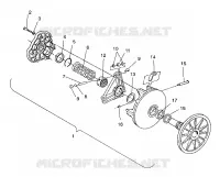 Embrague ASSEMBLY XLT/0930767,XLT SP/0930667    XLT SKS/0930567 (4923012301026A)