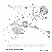 ENGINE, STATOR AND FLYRUEDA