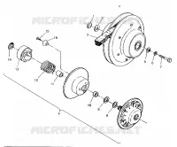 accionado de embrague ASSEMBLY SWEDISH 4x4 400L S948140 (4926912691C003)
