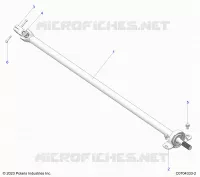 TREN, REAR PROP SHAFT