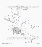 ENGINE, TOMA DE AIRE SYSTEM