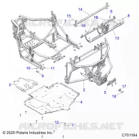 CHASSIS, MAIN FRAME AND ESQUÃD PLATES