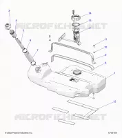 SISTEMA DE COMBUSTIBLE, FUEL TANK