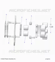 BRAKES, PINZA TRASERA
