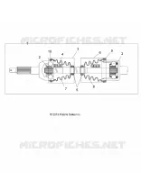 DRIVE TRAIN, TRASERO DEL EJE DE TRANSMISION, 1333335