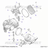 ENGINE, CUERPO DE MARIPOSA AND FUEL RAIL
