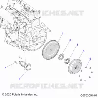 MOTOR DE ARRANQUE, FLYWHEEL AND RELATED