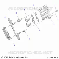 BRAKES, PINZA TRASERA