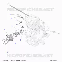 ENGINE, CUERPO DE MARIPOSA AND FUEL RAIL