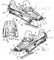 ETIQUETAS WIDETRAK GT 0962061 and EUROPEAN WIDETRAK GT E962061 (4931623162A011)