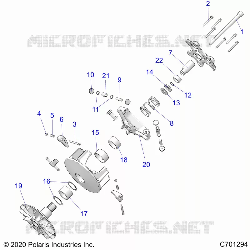 TREN, PRIMARY CLUTCH
