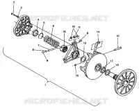 Embrague ASSEMBLY 500 EFI 0942774 and  EFI SKS 0942574 (49274127410027)