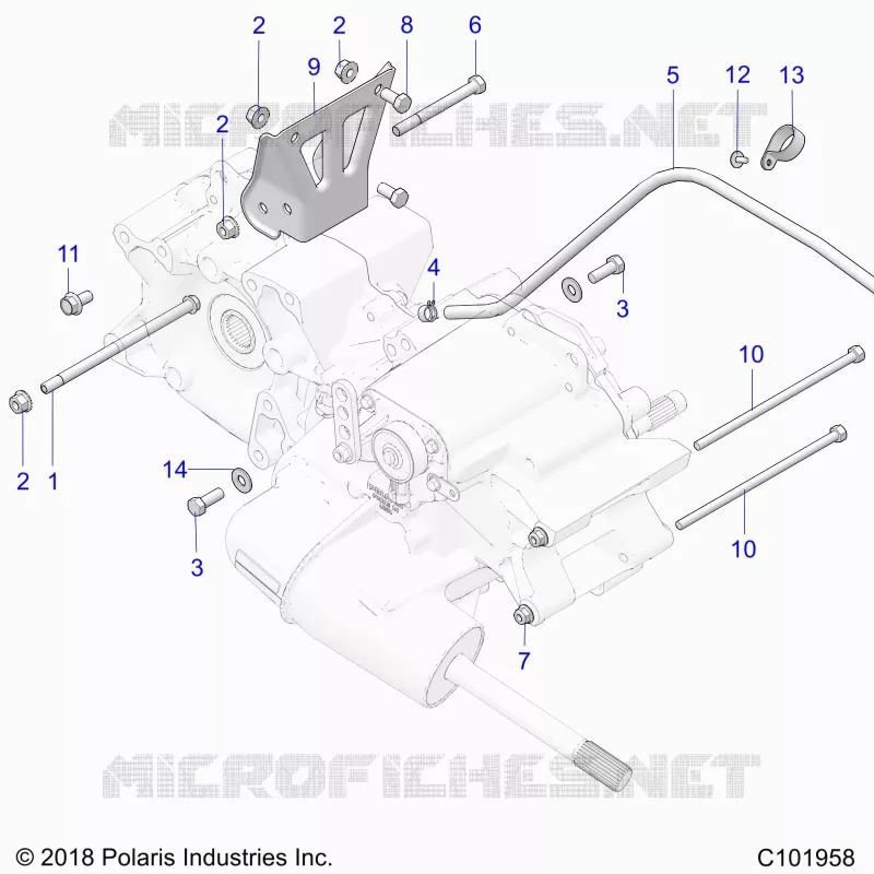 DRIVE TRAIN, MAIN MONTAJE DE ENGRANAJES