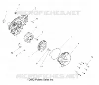 MOTOR, STATOR and VOLANTE