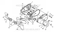 tapa del embrague ASSEMBLY 4x4 300 W958130 (4930183018C001)
