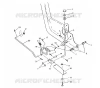 Y PEDAL FRENO DE ESTACIONAMIENTO ASSEMBLY 6x6 400L, SWEDISH S948740 and  NORWEG (4926812681004A)