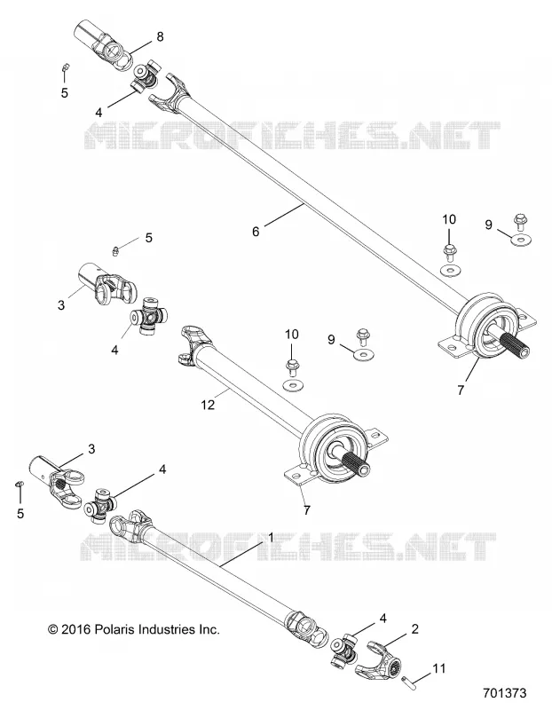 DRIVE TRAIN, FRENTE DEL EJE DE PROPULSIÃ³N