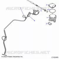 GOBIERNO, CONTROLS, THROTTLE ASM. AND CABLE