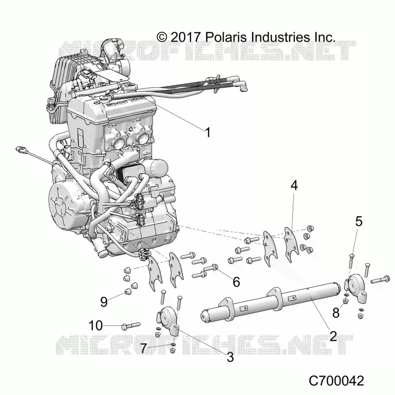 MOTOR, MOUNTING