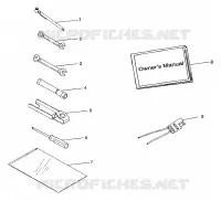 KIT DE HERRAMIENTA  Magnum 6X6 W97AE42A and Swedish Magnum 6X6 S97AE42E (4940754075E007)