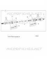 TREN, REAR HALF SHAFT