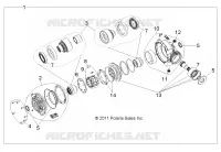 TREN, FRONT CAJA DE ENGRANAJES INTERNALS