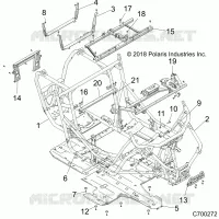 CHASSIS, MARCO PRINCIPAL AND SKID PLATES