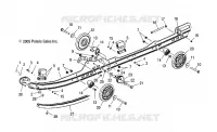SUSPENSION, montaje en carril