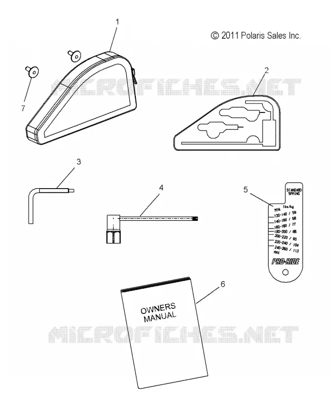 KIT DE HERRAMIENTA and EL MANUAL DEL PROPIETARIO