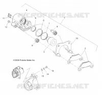 BRAKES, PINZA TRASERAS
