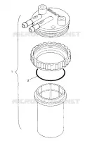 DESAGÜE ASSEMBLY SL 750 B944070 (4927012701032A)