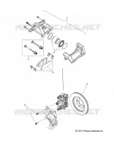 BRAKES, PINZA FRENO DELANTERA
