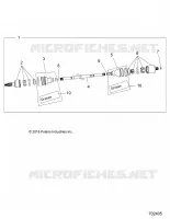 TREN, REAR HALF SHAFT