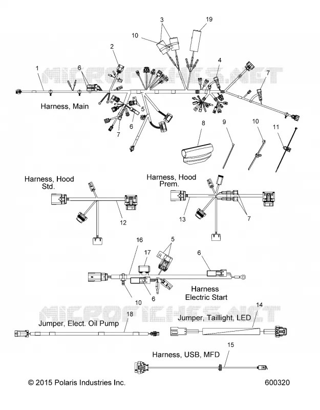 ELECTRICA, WIRE HARNESS
