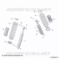 SUSPENSIONDLE SHOCKS AND MOUNTING