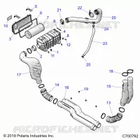 ENGINE, TOMA DE AIRE SYSTEM