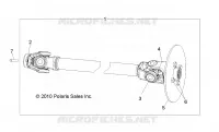 DRIVE TRAIN, FRONT DEL EJE DE PROPULSIÃN