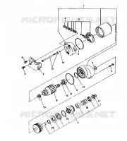 ARRANQUE DEL MOTOR MONTAJE 250 4x6 / W928627 (4922902290043A)