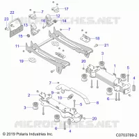 ASIENTO MOUNTING, FRONT