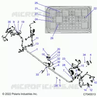 ELECTRICA, WIRE HARNESS, CHASSIS