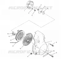 ARRANQUE DE RETROCESO ASSEMBLY 440 XCR 0951660 (4929112911D003)
